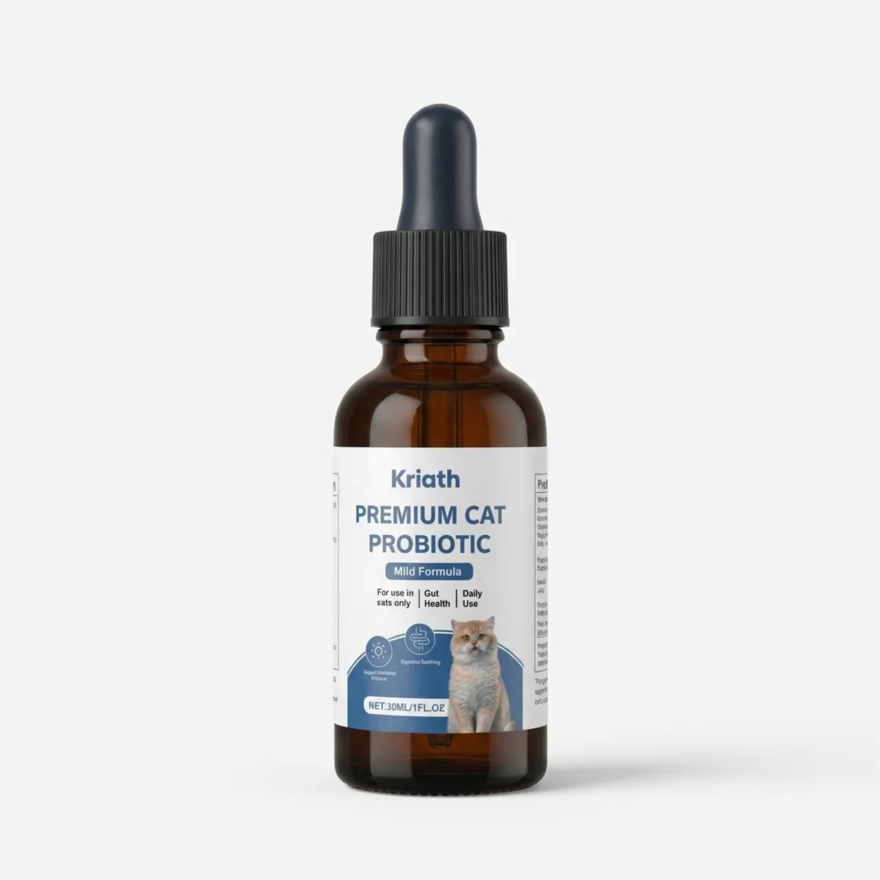 Kriath Premium Cat Probiotic single bottle