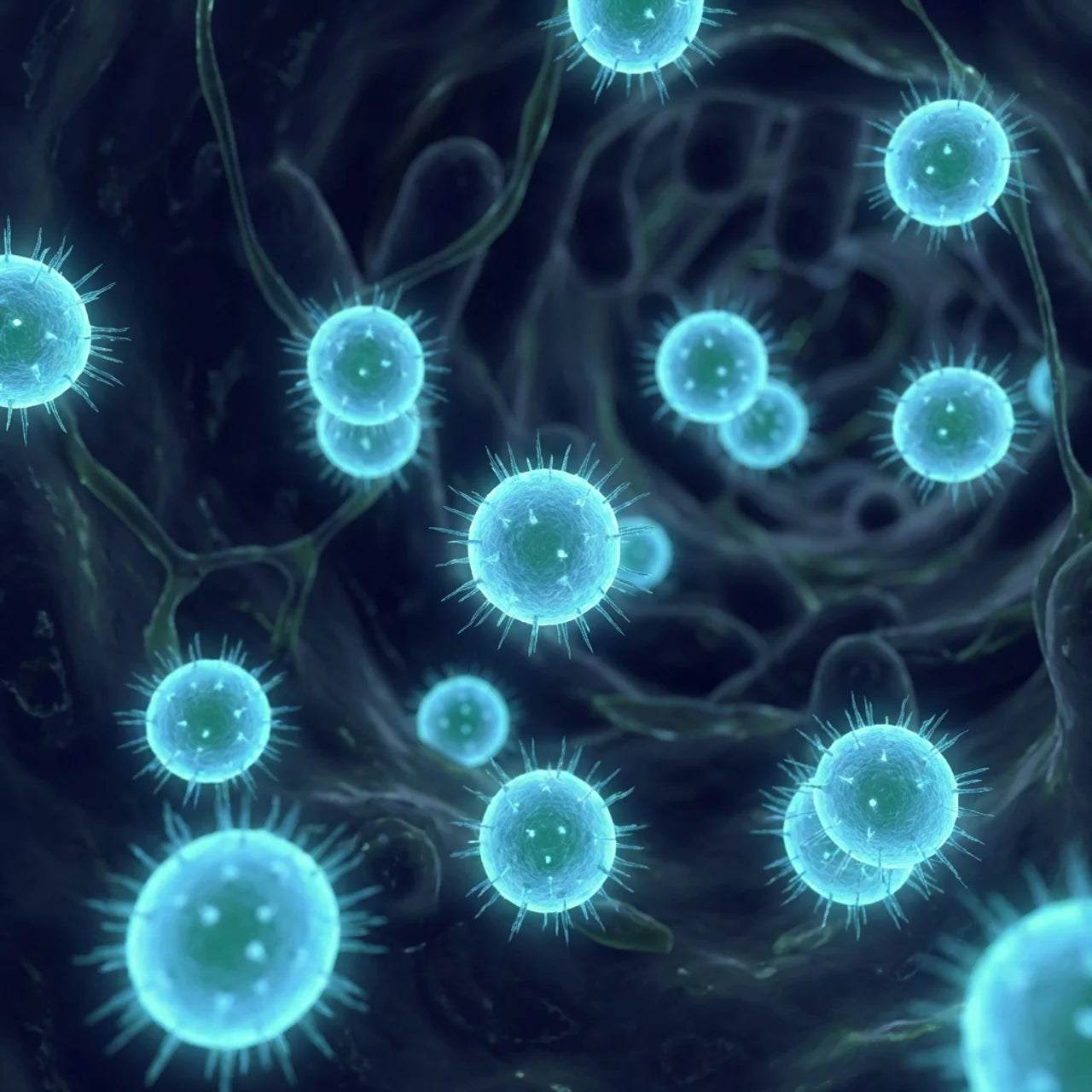 Probiotic bacteria cells