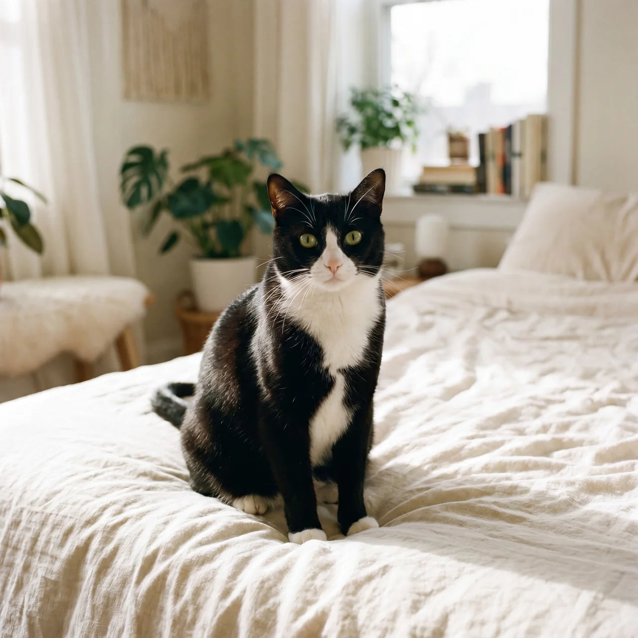 A cat that acts like themselves again.