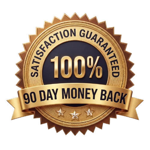 90 day money-back guarantee